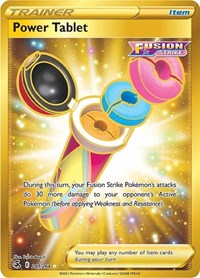 Power Tablet Secret 281/264 Fusion Strike Pokémon card