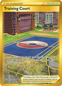 Training Court Secret 282/264 Fusion Strike Pokémon card