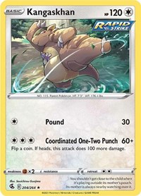 Kangaskhan 204/264 · Reverse Holo