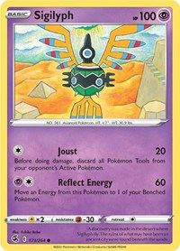 Sigilyph 123/264 · Reverse Holo