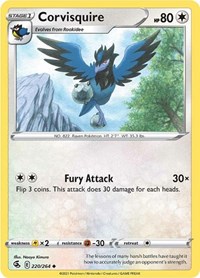 Corvisquire 220/264 · Reverse Holo