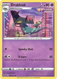 Drakloak 129/264 · Reverse Holo