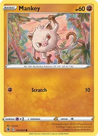 Mankey 133/264 · Reverse Holo