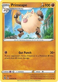 Primeape 134/264 · Reverse Holo