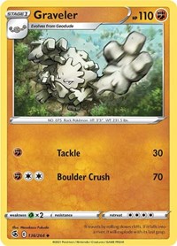 Graveler 136/264 · Reverse Holo