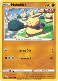 Makuhita 142/264 · Reverse Holo