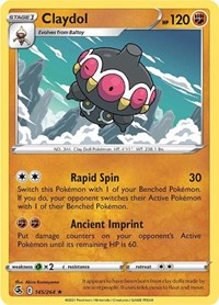Claydol 145/264 · Reverse Holo