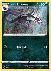 Galarian Linoone 160/264 · Reverse Holo