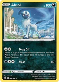 Absol 164/264 · Reverse Holo