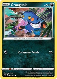 Croagunk 165/264 · Reverse Holo