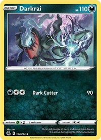 Darkrai 167/264 · Reverse Holo