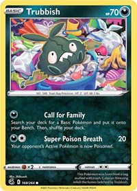 Trubbish 168/264 · Reverse Holo