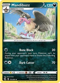 Mandibuzz 173/264 · Reverse Holo