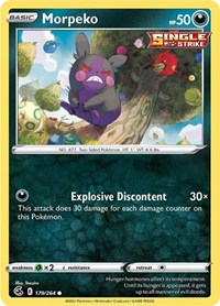 Morpeko 179/264 · Reverse Holo