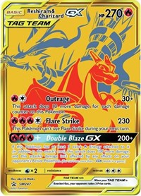 Reshiram & Charizard GX SM247