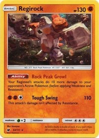Regirock (Cosmos Holo) 53/111