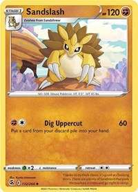 Sandslash 132/264 · Reverse Holo