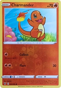 Charmander (Reverse Cosmos Holo) 023/185 · Reverse Holo