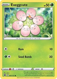 Exeggcute 001/172 · Reverse Holo