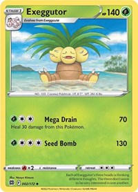 Exeggutor 002/172 · Reverse Holo