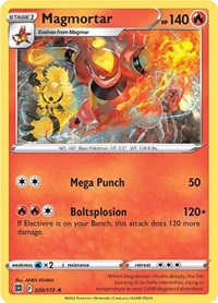 Magmortar 020/172 · Reverse Holo