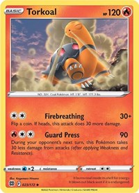 Torkoal 023/172 · Reverse Holo
