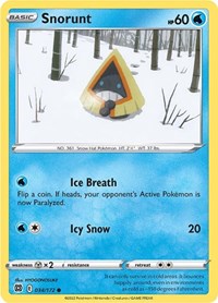 Snorunt 034/172 · Reverse Holo