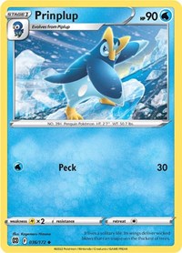 Prinplup 036/172 · Reverse Holo