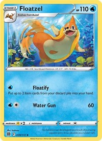 Floatzel 039/172 · Reverse Holo