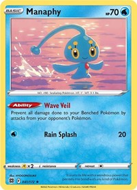 Manaphy 041/172 · Reverse Holo