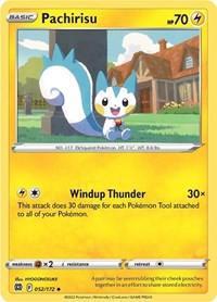 Pachirisu 052/172 · Reverse Holo