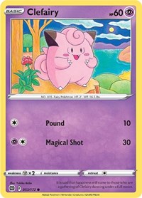 Clefairy 053/172 · Reverse Holo