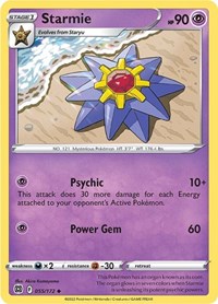 Starmie 055/172 · Reverse Holo
