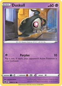 Duskull 060/172 · Reverse Holo