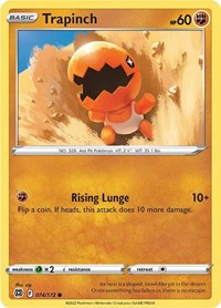 Trapinch 074/172 · Reverse Holo