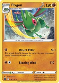 Flygon 076/172 · Reverse Holo