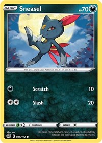 Sneasel 086/172 · Reverse Holo