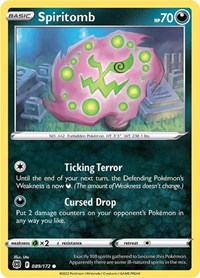 Spiritomb 089/172 · Reverse Holo