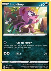 Impidimp 092/172 · Reverse Holo