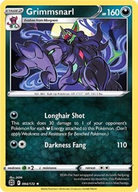 Grimmsnarl 094/172 · Reverse Holo
