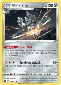 Klinklang 104/172 · Reverse Holo