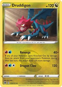 Druddigon 113/172 · Reverse Holo