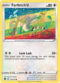 Farfetch'd 115/172 · Reverse Holo