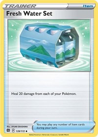 Fresh Water Set 139/172 Brilliant Stars Reverse Holo Pokémon card