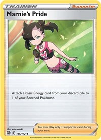 Marnie's Pride 145/172 Brilliant Stars Reverse Holo Pokémon card