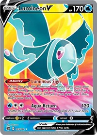 Lumineon V Full Art 155/172