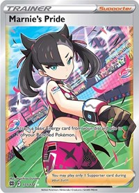 Marnie's Pride Full Art 171/172 Brilliant Stars Pokémon card