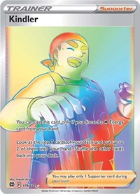 Kindler Secret 179/172 Brilliant Stars Pokémon card