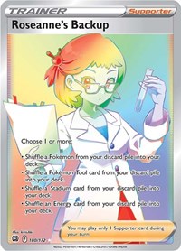 Roseanne's Backup Secret 180/172 Brilliant Stars Pokémon card