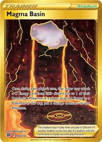 Magma Basin Secret 185/172 Brilliant Stars Pokémon card